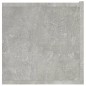 vidaXL Muebles TV 2 uds madera contrachapada gris hormigón 80x30x30 cm