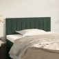 vidaXL Cabecero de terciopelo verde oscuro 80x5x78/88 cm vidaXL Cabecero de terciopelo verde oscuro 80x5x78/88 cm