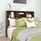 vidaXL Mueble cabecero color roble ahumado 140x19x103,5 cm vidaXL Mueble cabecero color roble ahumado 140x19x103,5 cm