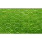 vidaXL Malla de alambre de acero galvanizado plateada 25x0,5 m