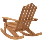 vidaXL Silla mecedora Adirondack madera maciza acacia vidaXL Silla mecedora Adirondack madera maciza acacia