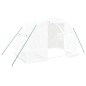vidaXL Invernadero con estructura de acero blanco 6 m² 3x2x2 m vidaXL Invernadero con estructura de acero blanco 6 m² 3x2x2 m
