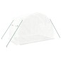 vidaXL Invernadero con estructura de acero blanco 6 m² 3x2x2 m vidaXL Invernadero con estructura de acero blanco 6 m² 3x2x2 m