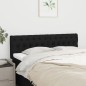 vidaXL Cabeceros 2 unidades tela negro 72x7x78/88 cm vidaXL Cabeceros 2 unidades tela negro 72x7x78/88 cm