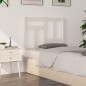 vidaXL Cabecero de cama madera maciza de pino blanco 95,5x4x100 cm vidaXL Cabecero de cama madera maciza de pino blanco 95,5x4x100 cm