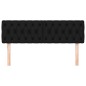 vidaXL Cabeceros 2 unidades tela negro 72x7x78/88 cm vidaXL Cabeceros 2 unidades tela negro 72x7x78/88 cm