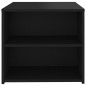 vidaXL Mesa auxiliar madera contrachapada negro 50x50x45 cm vidaXL Mesa auxiliar madera contrachapada negro 50x50x45 cm