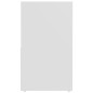 vidaXL Mueble de TV madera contrachapada blanco 149x30x52 cm
