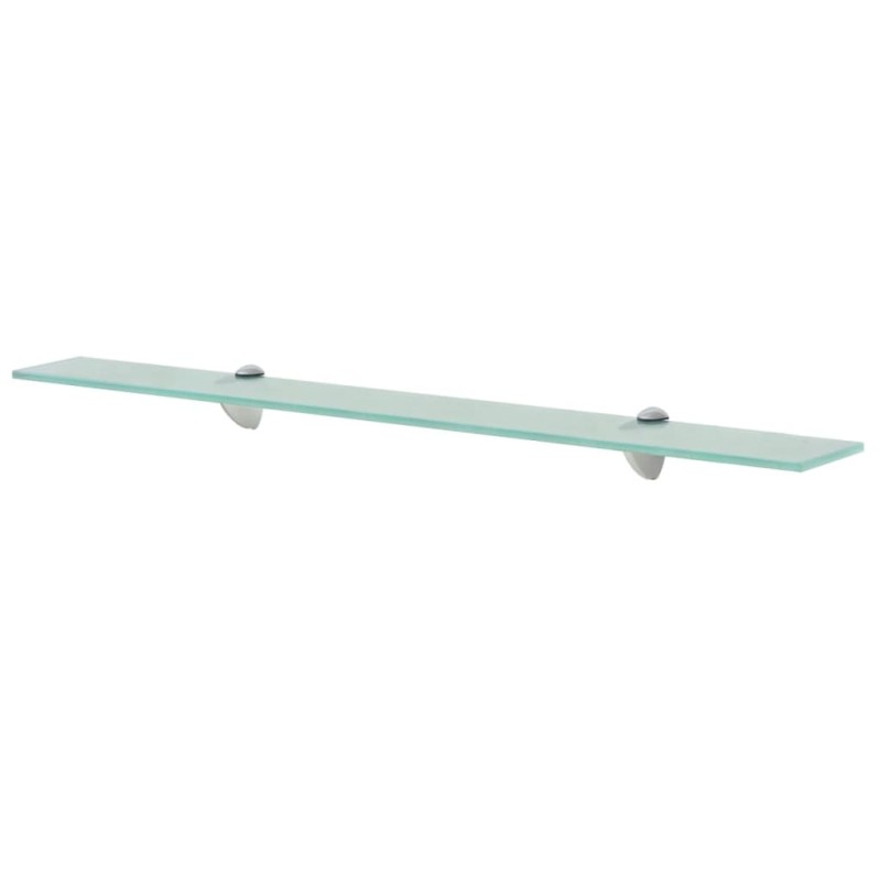 vidaXL Estante flotante de cristal 80x20 cm 8 mm