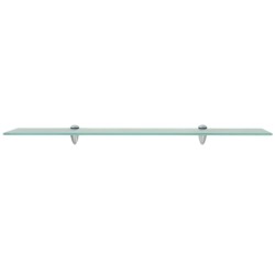 vidaXL Estante flotante de cristal 80x20 cm 8 mm