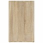 vidaXL Mueble vestidor madera contrachapada roble Sonoma 80x40x65 cm vidaXL Mueble vestidor madera contrachapada roble Sonoma 80x40x65 cm