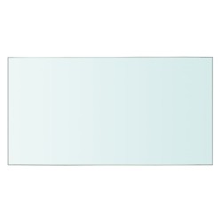 vidaXL Panel de estante vidrio claro 30x12 cm