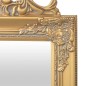vidaXL Espejo de pie estilo barroco dorado 160x40 cm vidaXL Espejo de pie estilo barroco dorado 160x40 cm