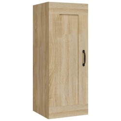 vidaXL Armario colgante madera contrachapada color roble 35x34x90 cm