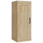 vidaXL Armario colgante madera contrachapada color roble 35x34x90 cm vidaXL Armario colgante madera contrachapada color roble 35x34x90 cm