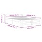 vidaXL Estructura de cama madera maciza pino marrón miel 120x200 cm vidaXL Estructura de cama madera maciza pino marrón miel 120x200 cm