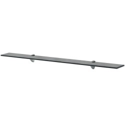 vidaXL Estante flotante de cristal 100x10 cm 8 mm