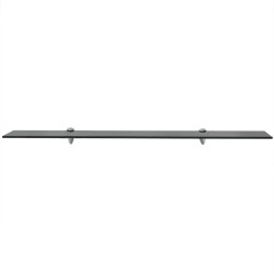 vidaXL Estante flotante de cristal 100x10 cm 8 mm