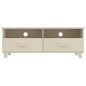 vidaXL Mueble TV HAMAR madera de pino maciza marrón miel 106x40x40 cm vidaXL Mueble TV HAMAR madera de pino maciza marrón miel 106x40x40 cm
