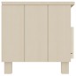 vidaXL Mueble TV HAMAR madera de pino maciza marrón miel 106x40x40 cm vidaXL Mueble TV HAMAR madera de pino maciza marrón miel 106x40x40 cm