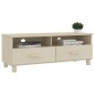 vidaXL Mueble TV HAMAR madera de pino maciza marrón miel 106x40x40 cm vidaXL Mueble TV HAMAR madera de pino maciza marrón miel 106x40x40 cm
