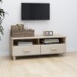vidaXL Mueble TV HAMAR madera de pino maciza marrón miel 106x40x40 cm vidaXL Mueble TV HAMAR madera de pino maciza marrón miel 106x40x40 cm