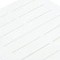 vidaXL Mesa plegable de jardín plástico blanco 45x43x50 cm 