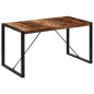 vidaXL Mesa de comedor de madera maciza reciclada 140x70x75 cm vidaXL Mesa de comedor de madera maciza reciclada 140x70x75 cm