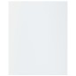 vidaXL Estante estantería 8uds contrachapada blanco brillo 40x50x1,5cm