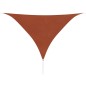 vidaXL Toldo de vela triangular tela Oxford terracota 5x5x5 m vidaXL Toldo de vela triangular tela Oxford terracota 5x5x5 m