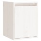 vidaXL Armario de pared 2 uds madera maciza de pino blanco 30x30x40 cm vidaXL Armario de pared 2 uds madera maciza de pino blanco 30x30x40 cm