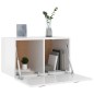 vidaXL Armario pared madera contrachapada blanco brillo 80x35x36,5 cm vidaXL Armario pared madera contrachapada blanco brillo 80x35x36,5 cm