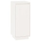 vidaXL Armario zapatero de madera maciza de pino blanco 35x35x80 cm vidaXL Armario zapatero de madera maciza de pino blanco 35x35x80 cm