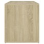 vidaXL Banco pasillo madera de ingeniería roble Sonoma 80x40x45 cm vidaXL Banco pasillo madera de ingeniería roble Sonoma 80x40x45 cm