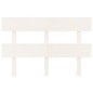 vidaXL Cabecero de cama madera maciza de pino blanco 144x3x81 cm vidaXL Cabecero de cama madera maciza de pino blanco 144x3x81 cm