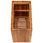 vidaXL Arriate de madera maciza de acacia 50x30x50 cm