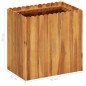 vidaXL Arriate de madera maciza de acacia 50x30x50 cm