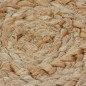 vidaXL Alfombra redonda de yute trenzado 180 cm vidaXL Alfombra redonda de yute trenzado 180 cm