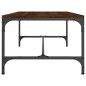 vidaXL Mesa de centro madera contrachapada marrón roble 80x50x35 cm vidaXL Mesa de centro madera contrachapada marrón roble 80x50x35 cm