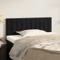 vidaXL Cabecero de terciopelo negro 90x5x78/88 cm vidaXL Cabecero de terciopelo negro 90x5x78/88 cm