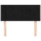 vidaXL Cabecero de terciopelo negro 90x5x78/88 cm vidaXL Cabecero de terciopelo negro 90x5x78/88 cm