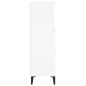 vidaXL Armario de baño madera contrachapada blanco 30x30x100 cm vidaXL Armario de baño madera contrachapada blanco 30x30x100 cm