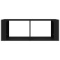 vidaXL Mesa de centro madera contrachapada negro 100x50x36 cm vidaXL Mesa de centro madera contrachapada negro 100x50x36 cm