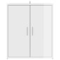 vidaXL Mueble zapatero madera de ingeniería blanco brillo 60x35x70 cm vidaXL Mueble zapatero madera de ingeniería blanco brillo 60x35x70 cm