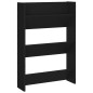 vidaXL Zapateros de pared 2 uds madera contrachapada negro 60x18x90 cm vidaXL Zapateros de pared 2 uds madera contrachapada negro 60x18x90 cm