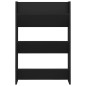 vidaXL Zapateros de pared 2 uds madera contrachapada negro 60x18x90 cm vidaXL Zapateros de pared 2 uds madera contrachapada negro 60x18x90 cm