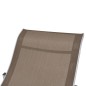 vidaXL Tumbonas plegables 2 unidades textilene gris topo vidaXL Tumbonas plegables 2 unidades textilene gris topo