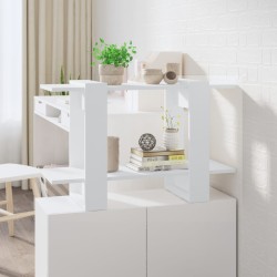 vidaXL Estantería/divisor de espacios blanco 80x30x51 cm