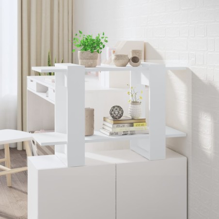 vidaXL Estantería/divisor de espacios blanco 80x30x51 cm