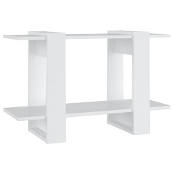vidaXL Estantería/divisor de espacios blanco 80x30x51 cm